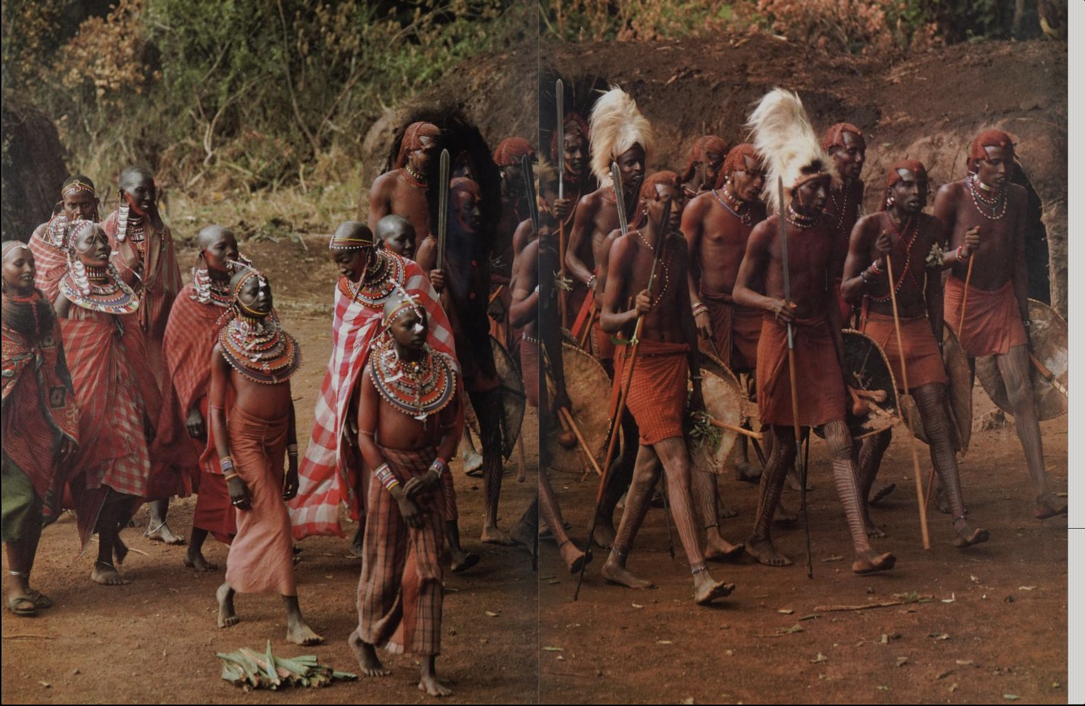 Saitoti, Tepilit Ole. Maasai. Photographs by Carol Beckwith. New York: Harry N. Abrams, Inc., 1980. (Page 10)