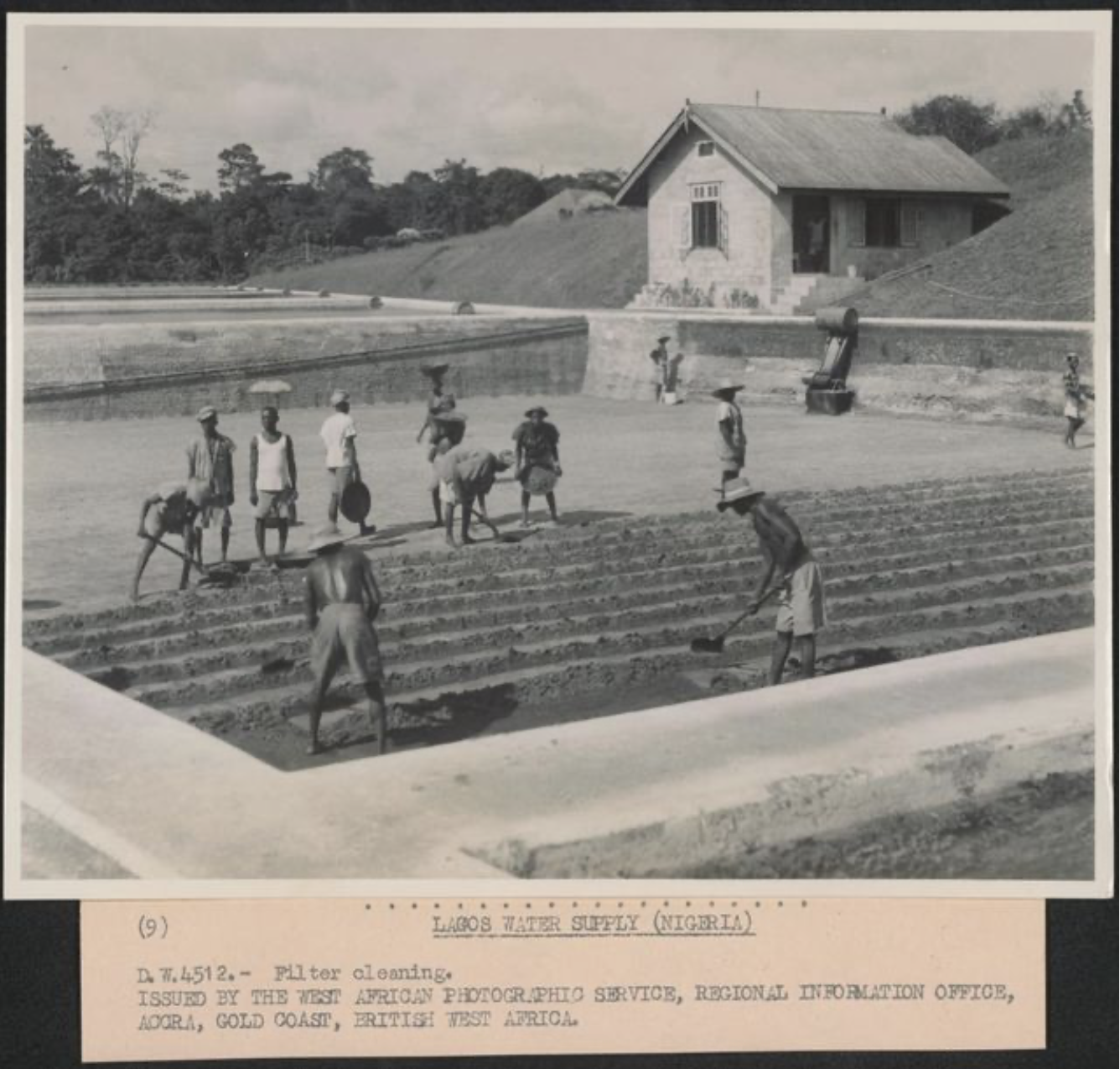 Lagos water supply (Nigeria) [Photograph]. Northwestern University Libraries Digital Collections. https://dc.library.northwestern.edu/items/9c74bb8b-8469-481b-b823-bb0b00c14424
