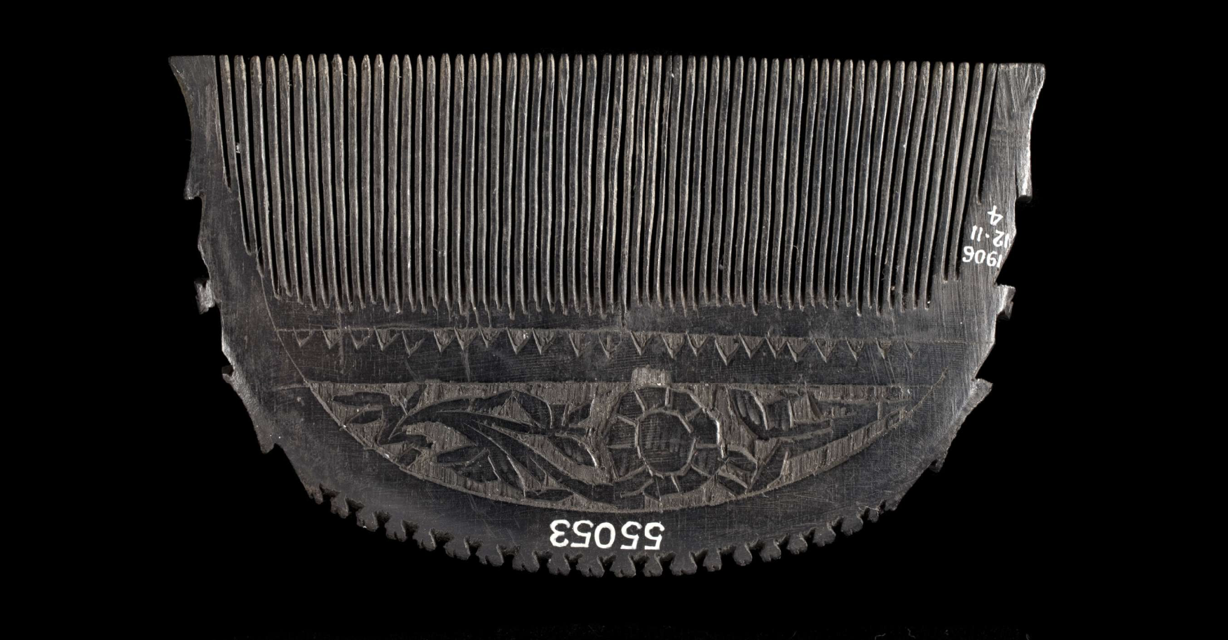 Comb, Roman Period, Egypt. The British Museum