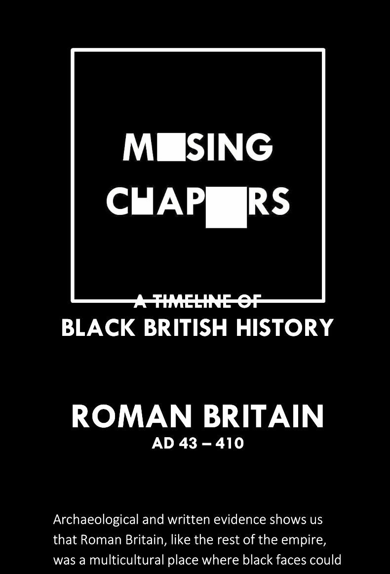 Missing Chapters, A Timeline of Black British History 