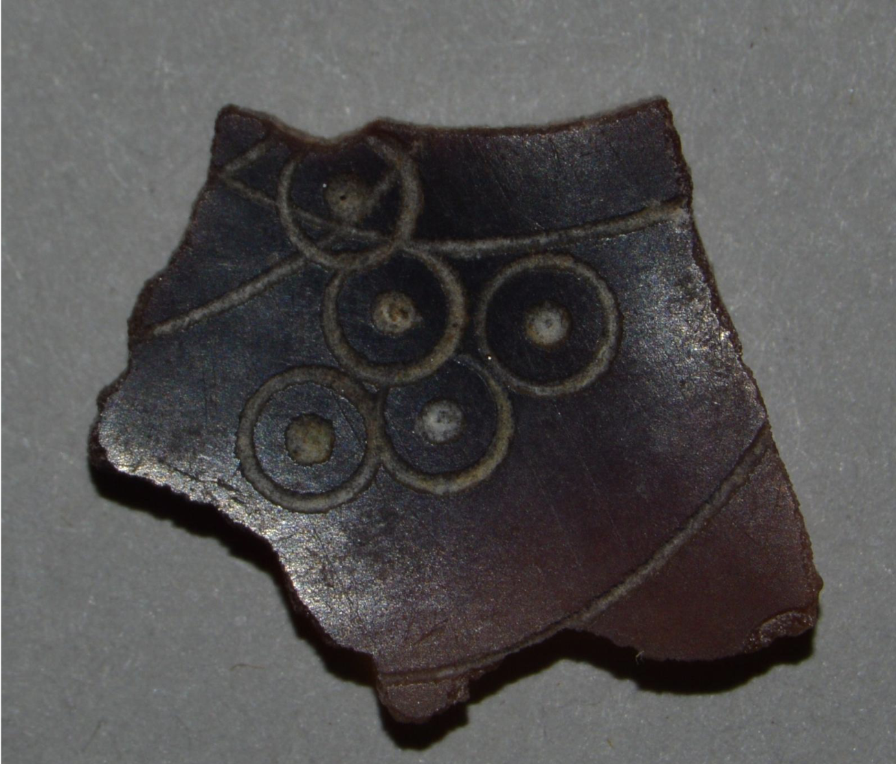 Fragment of shell.  The British Museum 