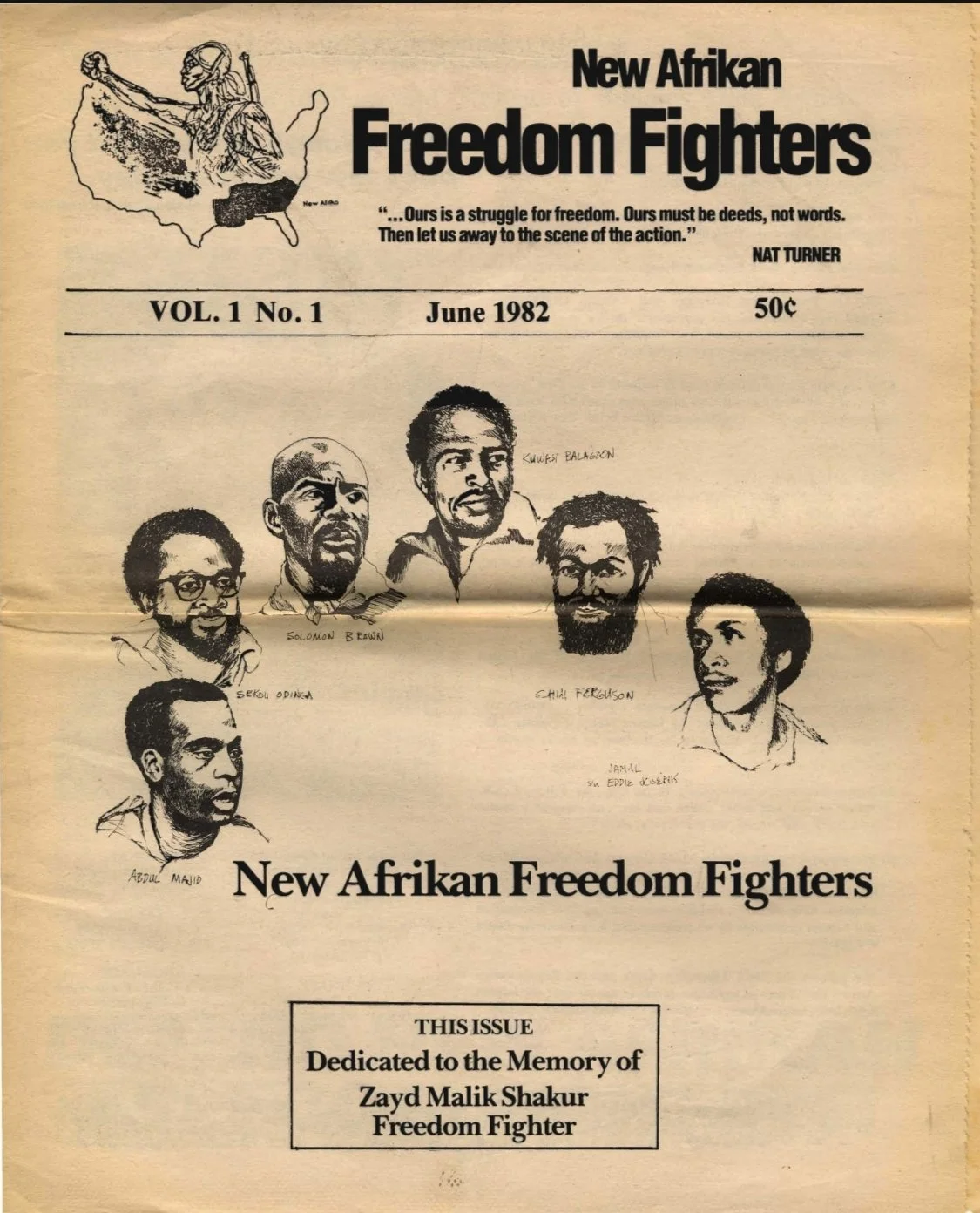New Afrikan Freedom Fighters 1982