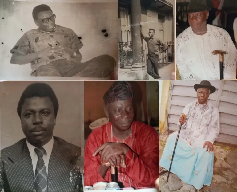 Sam Sagay as a young man in London and in his later years in Nigeria [Photos courtesy of Sam Sagay]