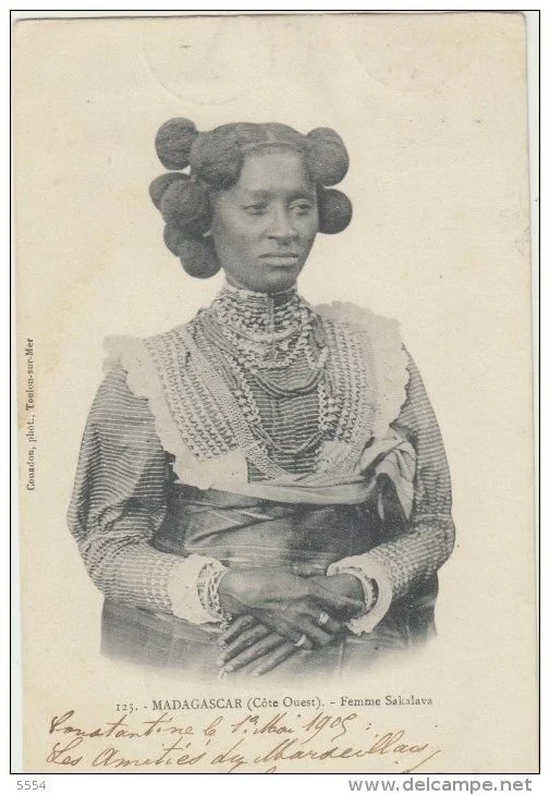 Sakalava woman.