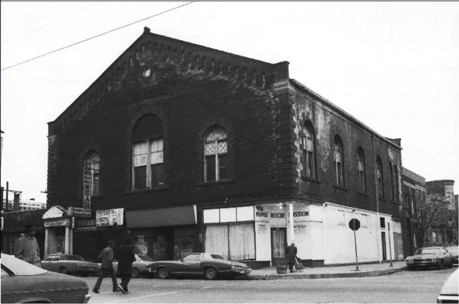 The Forum, One of the Oldest Ballrooms in Chicago (built in 1889).

Image Source: Chicago Patterns