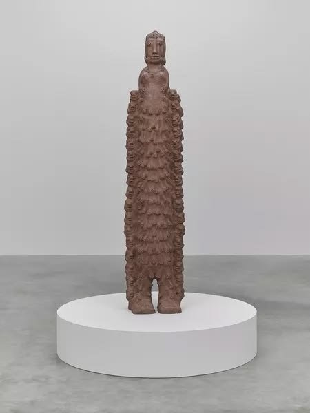 Camara, Seyni Awa. (2019). Untitled (Janus) [Terracotta]. Magnin-A, Paris and White Cube, London, United Kingdom.