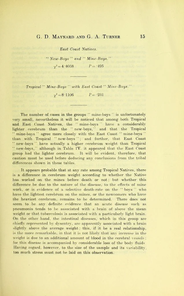 Anthropological notes on Bantu natives from Portuguese East Africa