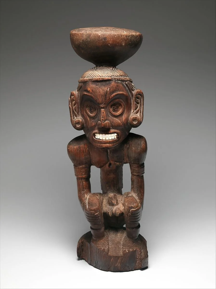 Taino – Deity (Zemi) (c1,000 AD), Metropolitan Museum, The Michael C. Rockefeller Memorial Collection, Bequest of Nelson A. Rockefeller, 1979