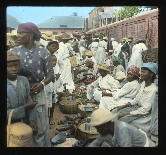 (1890). Market in Kingston, Jamaica. [Photograph]. The Caribbean Photo Archive. https://www.caribbeanphotoarchive.com