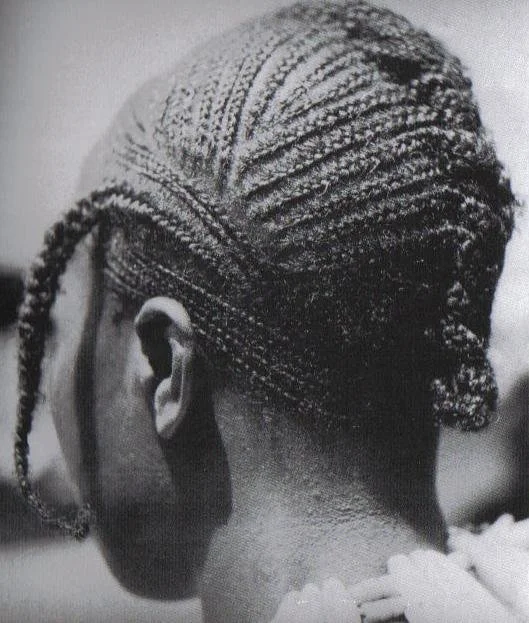 Wife of the Niao chief at Ganya in We- territory of Ivory Coast, West Africa. Photographed by Vandenhoute, 1938-39, IV.F.VII. 134-10.