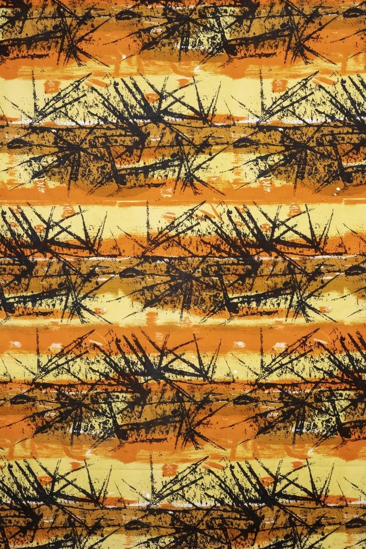 McNish, Althea. (ca. 1960s). Orina [Screen-printed on cotton]. Designed by Althea McNish for Danasco. William Morris Gallery, Walthamstow, London, United Kingdom. 