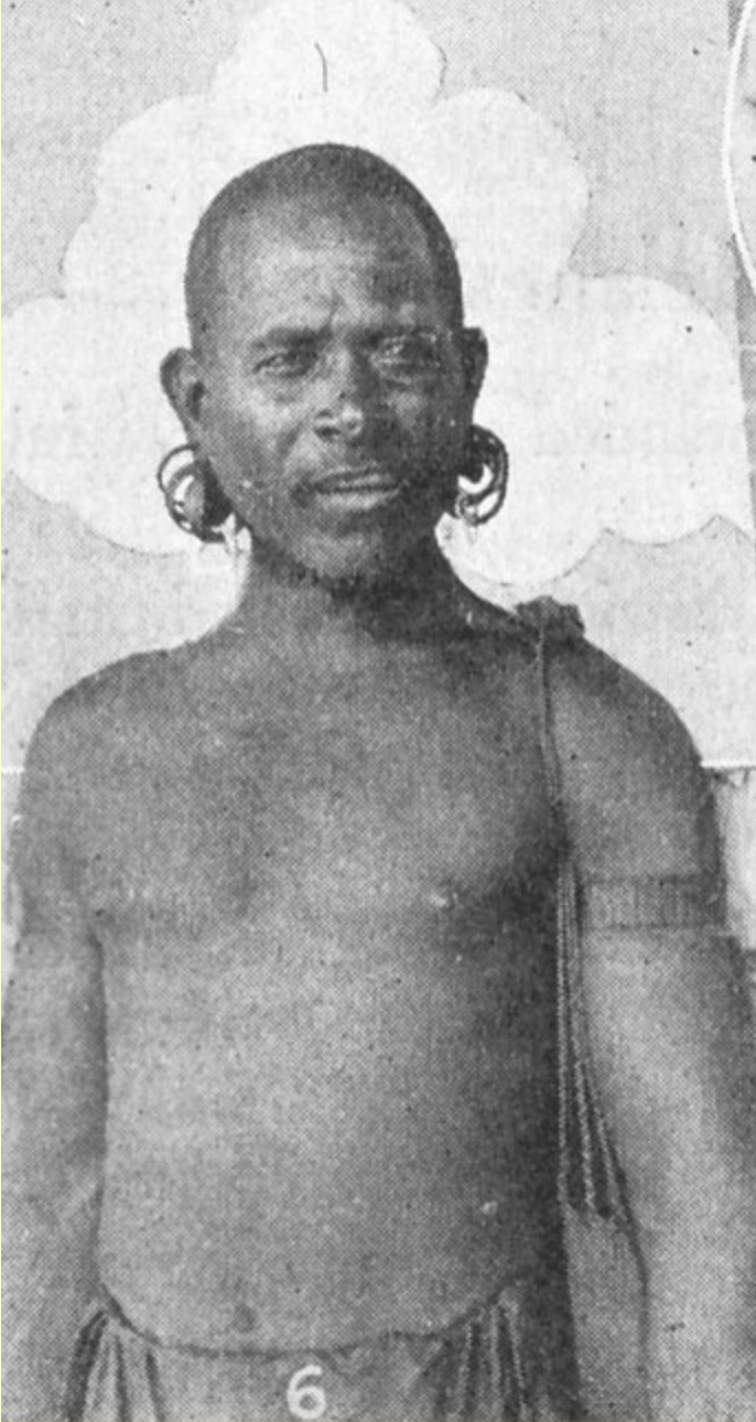Malaita Islander in 1906. Photo sourced from realhistoryww.com.