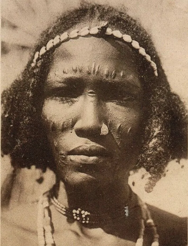 Kunama woman from Eritrea, 1920 — unknown
