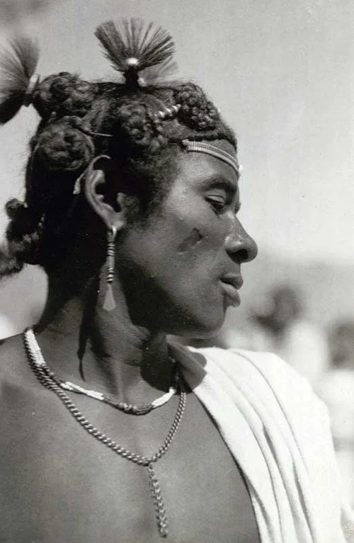 Dancer and medicine man from the Antandroy tribe.