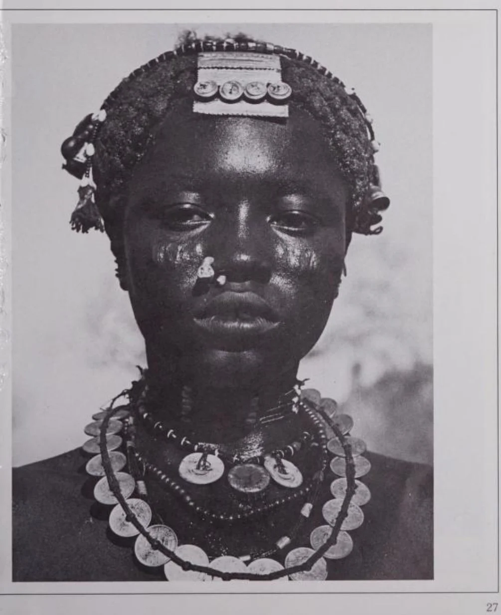 Sagay, Esi. African Hairstyles: Styles of Yesterday and Today. London; Exeter, N.H., USA: Heinemann Educational Books, Internet Archive, 1983. (Page 27)
