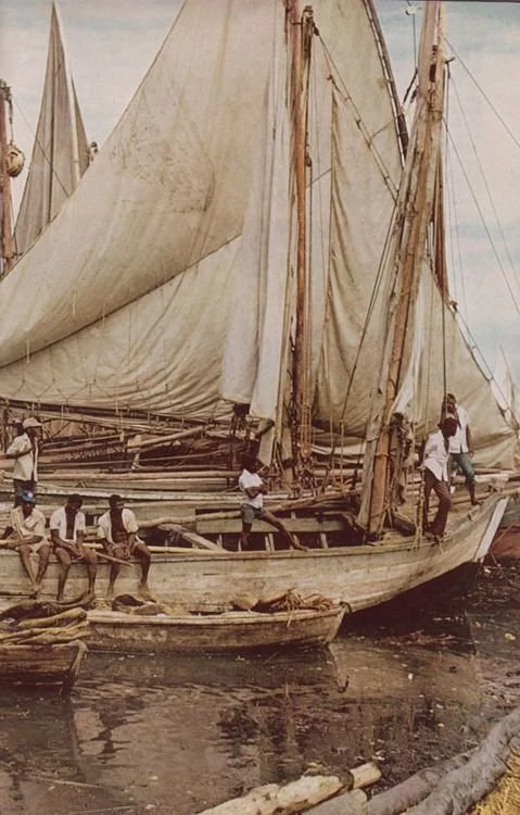 Fisherman in Port au Prince, 1976. — L'union Suite