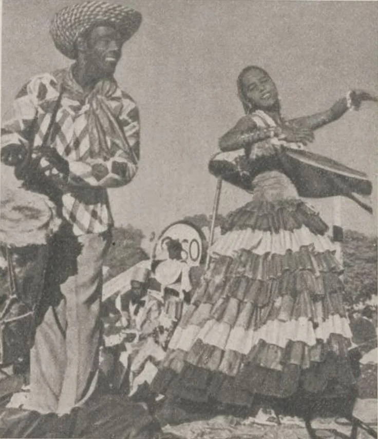 Haitian Dancers, Haiti. From the “Africa for Christ; publication of the Spiritan Missionary Society, vol. 57, no. 5, October 1, 1961. Source: Delpher.