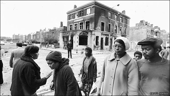 Brixton in the 1950s.