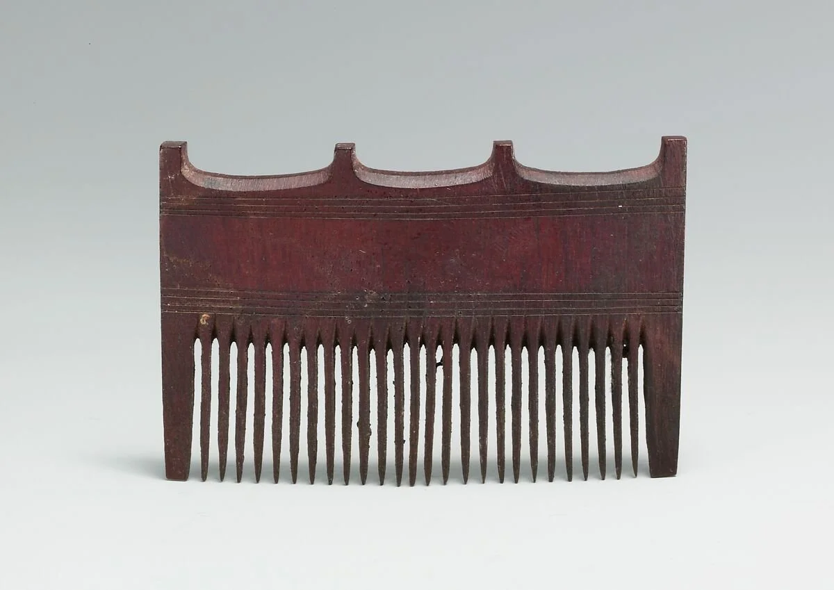 Comb, reign of Ahmose–Joint reign, Egypt, New Kingdom Period. The Metropolitan Museum of Art