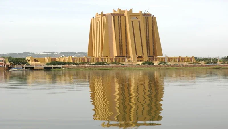 Headquarters of the Central Bank of West African States in Bamako, Mali