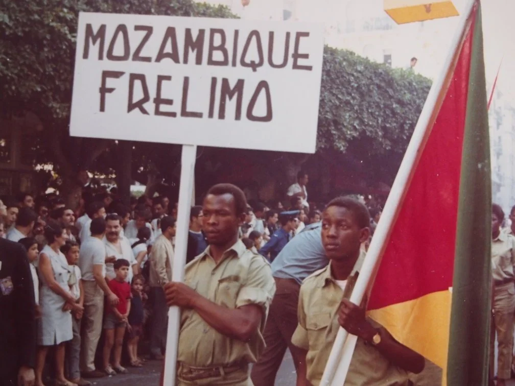FRELIMO delegation in attendance at the First Pan-African Cultural Festival (Algiers, 1969). Photo Luc-Daniel Dupire / PANAFEST Archive.