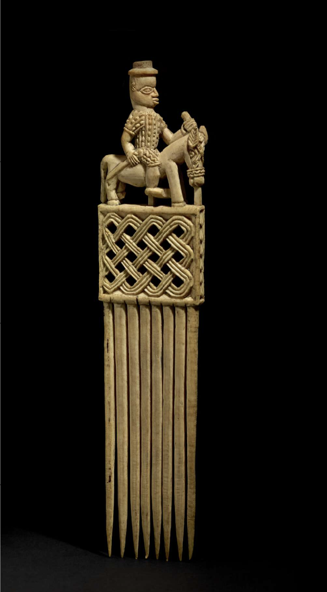 Comb, Edo people, 16th - 19th century. The British Museum