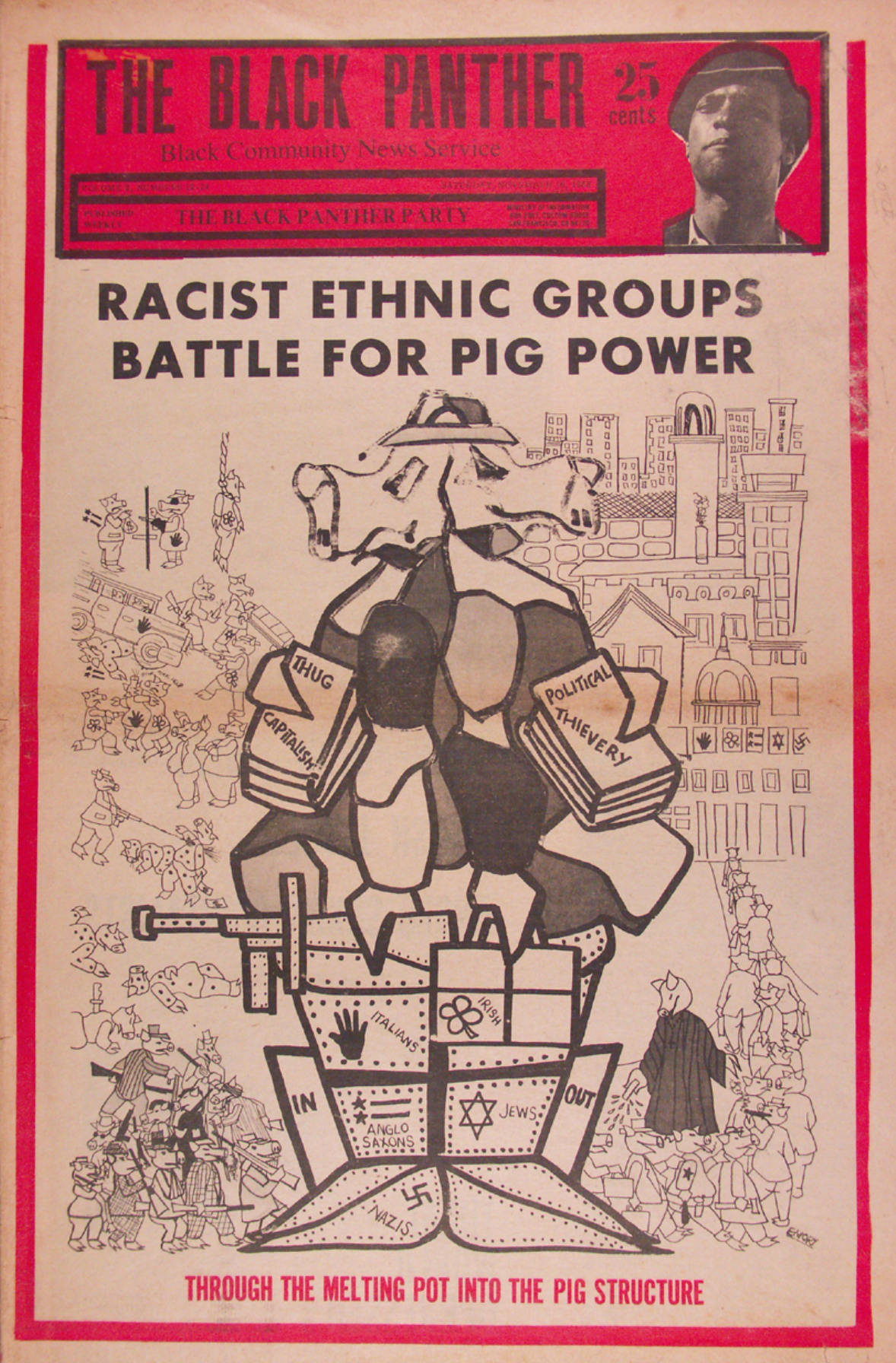 The Black Panther Black Community News Service 1968 Vol 14