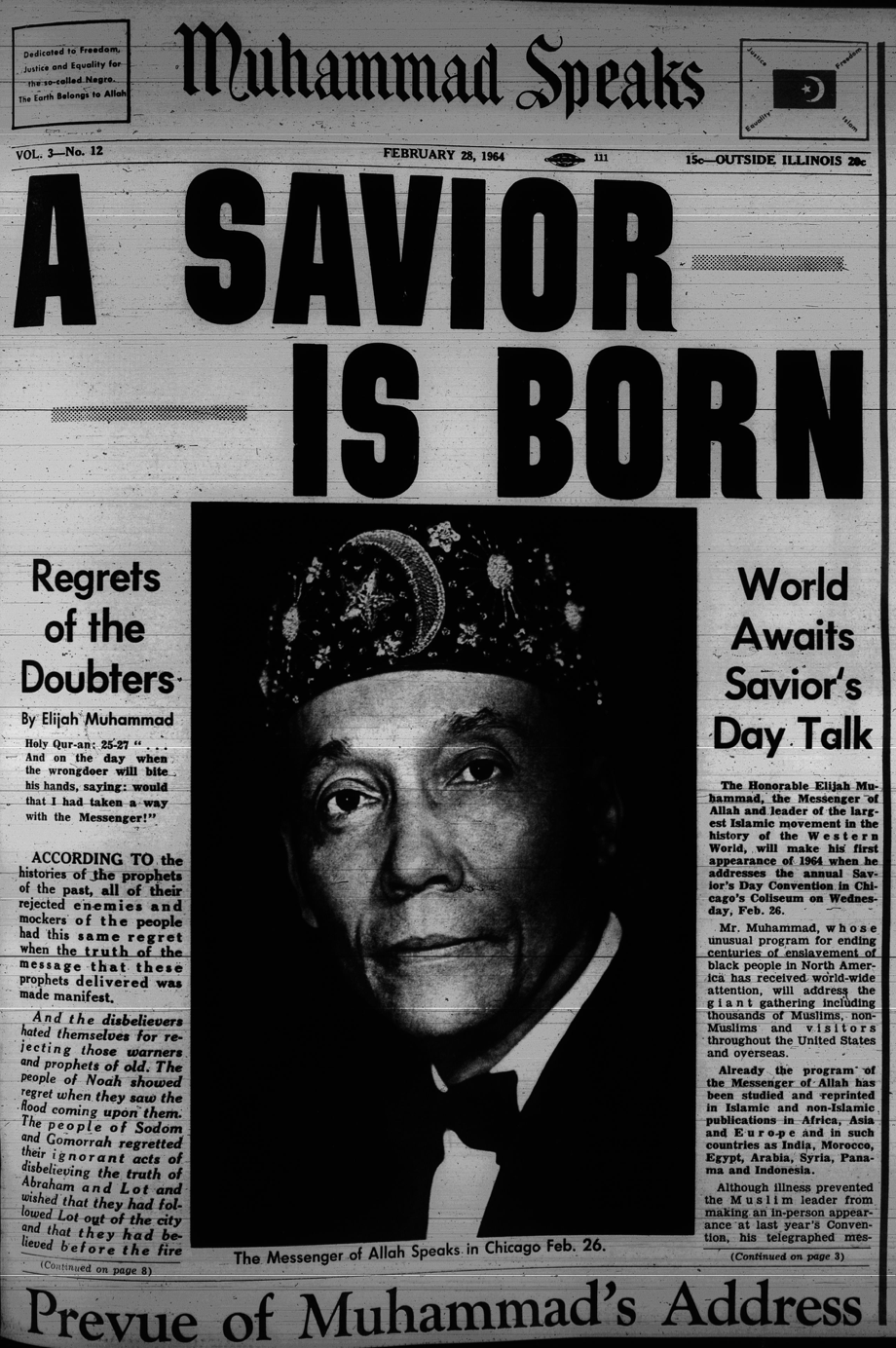 Muhammad Speaks
Source: Reveal Digital , 02-28-1964https://www.jstor.org/stable/community.28146768