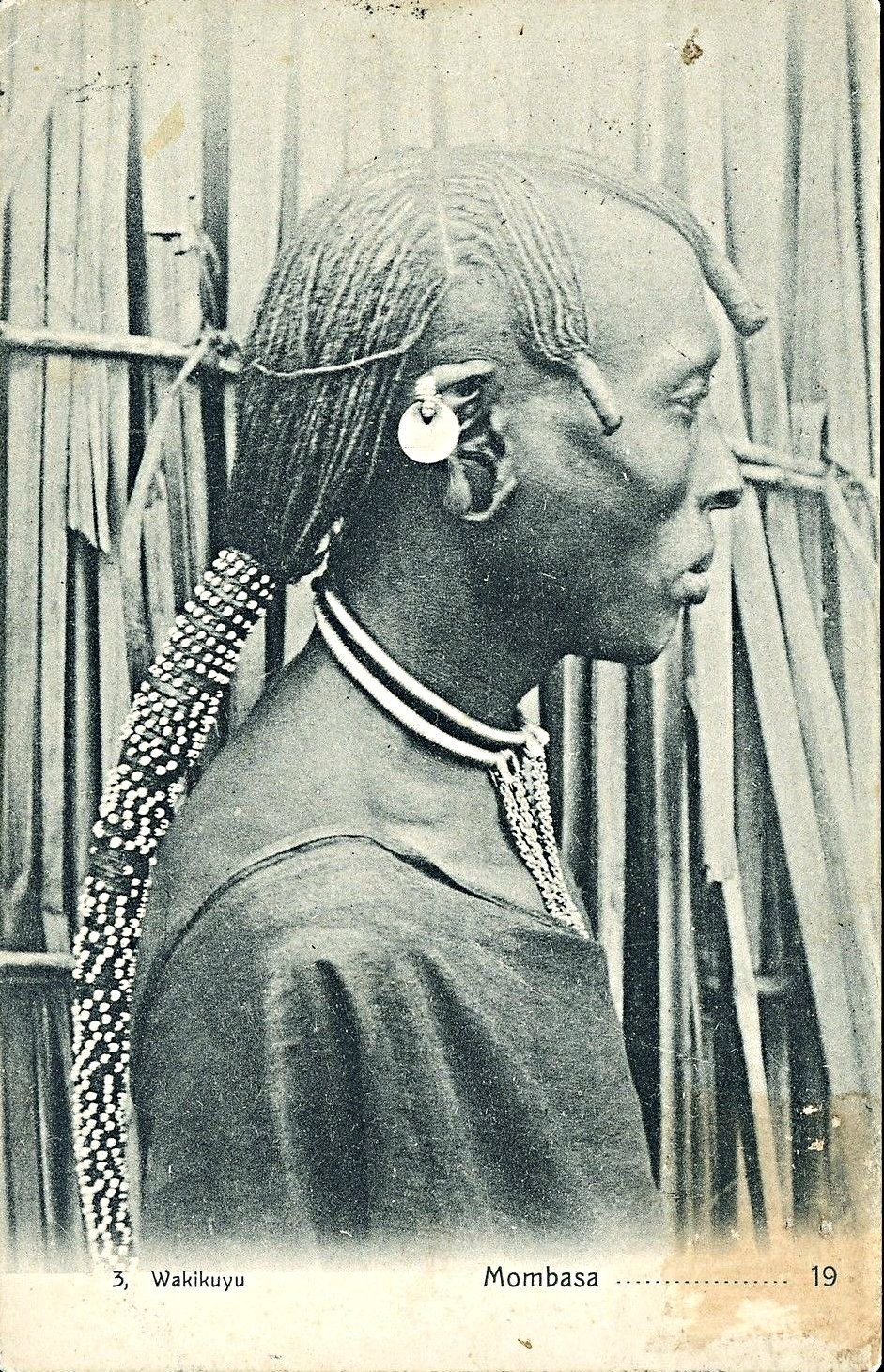Wakikuyu Man, East Africa, 1912