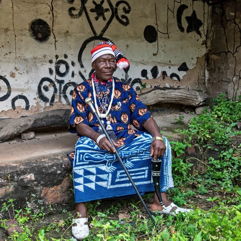 Portrait of an Igbo man in Nigeria. Photo by Jordi Zaragozà Anglès. 