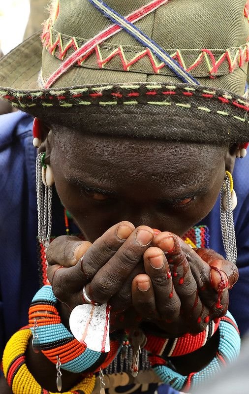 Adult Passing of Age Ceremony in Northern Pot Kenya
