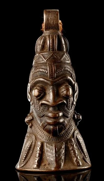Bronze ‘omo’ bell Yoruba, Nigeria.jpeg