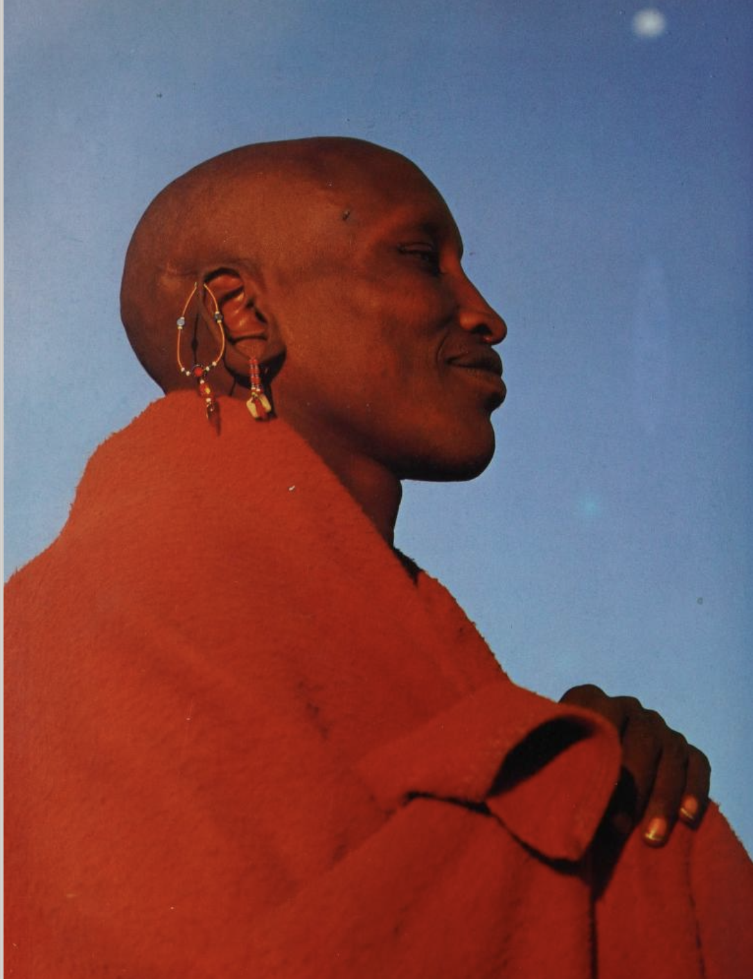 Saitoti, Tepilit Ole. Maasai. Photographs by Carol Beckwith. New York: Harry N. Abrams, Inc., 1980. (Page 180)