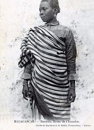 Betsileo woman from Madagascar, 1920.