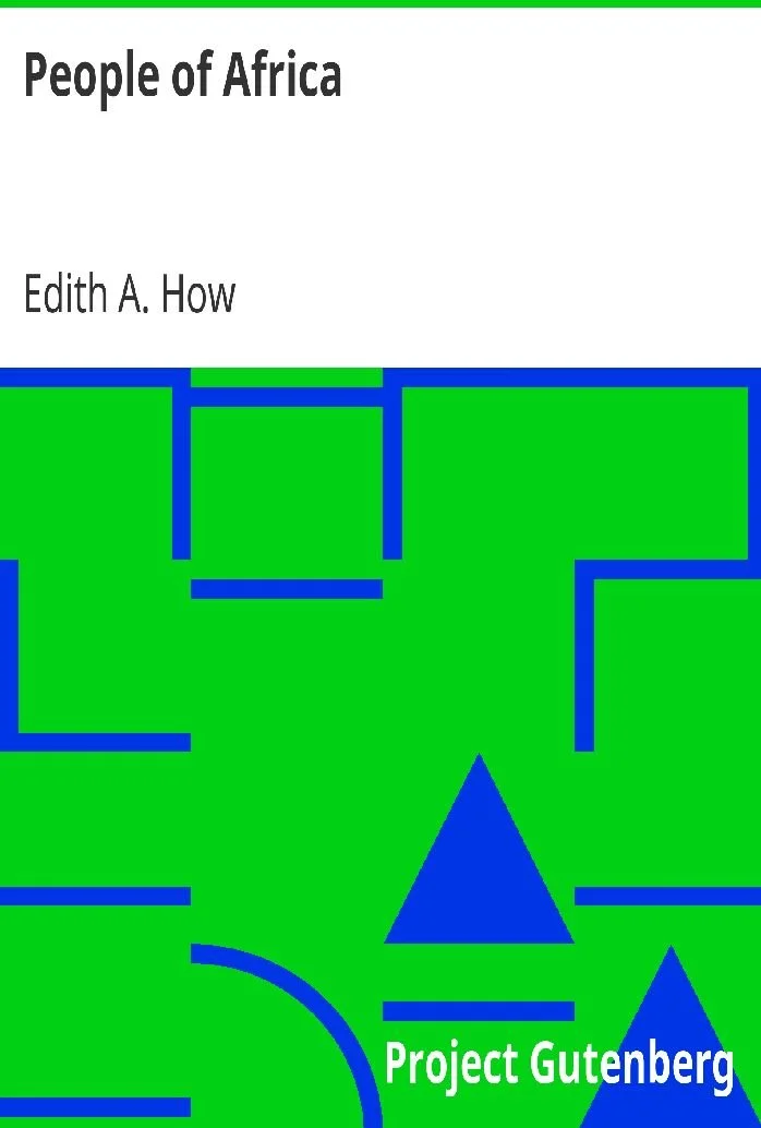 People of Africa by Edith A.How 