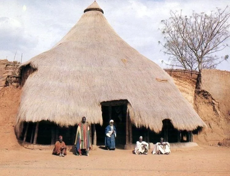  Entrance to the Kasubi Tombs in Kampala, Uganda. 