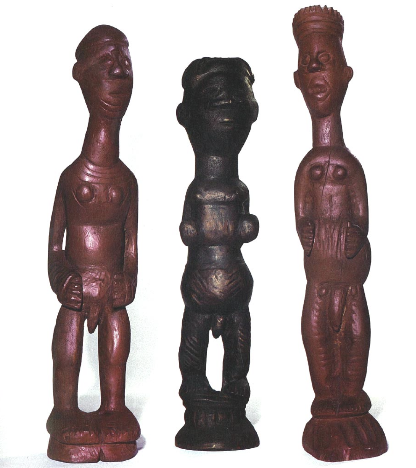 William “Woody” Joseph – Group of standing figures (1980s, various collections) National Gallery of Jamaica