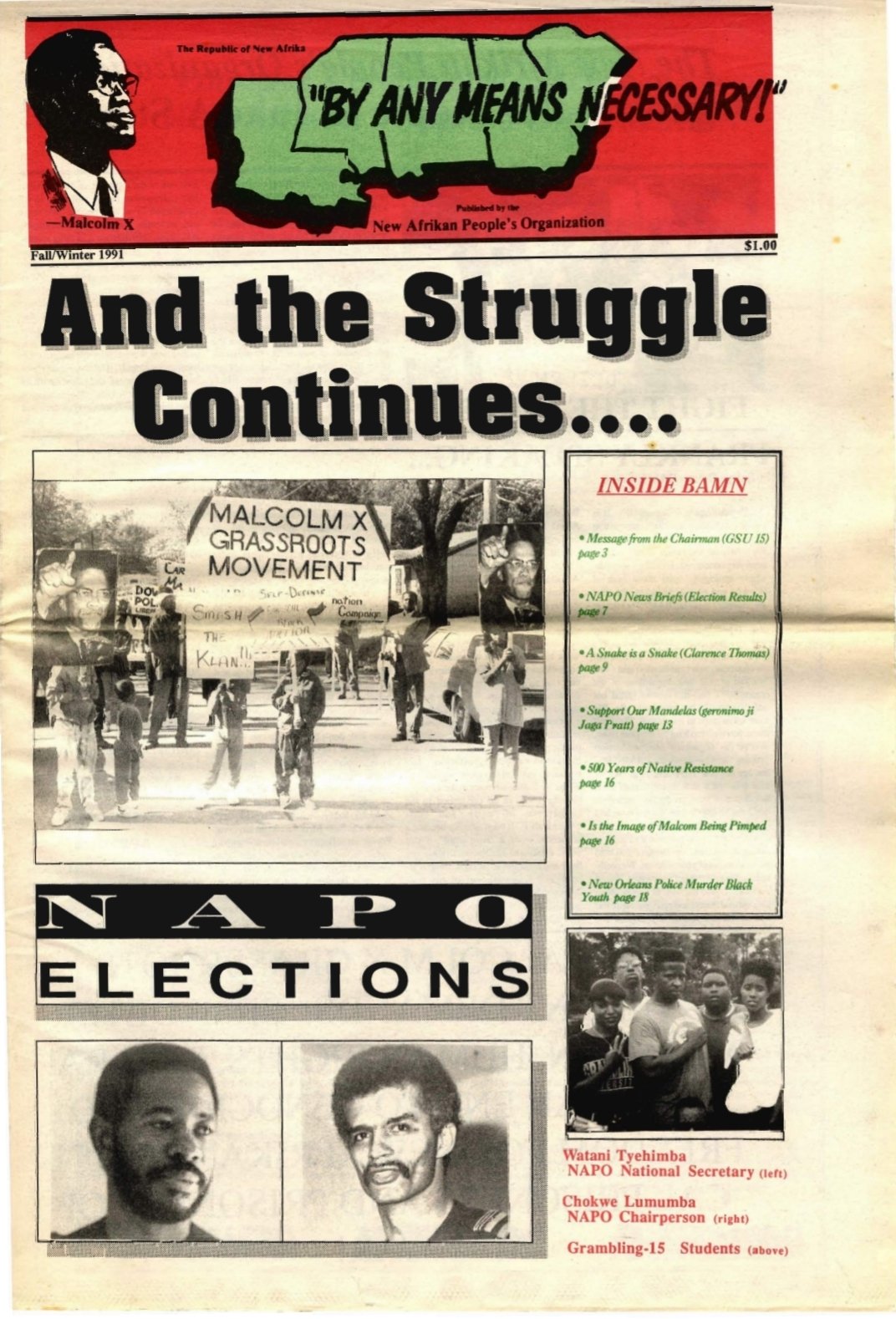 By Any Means Necessary 