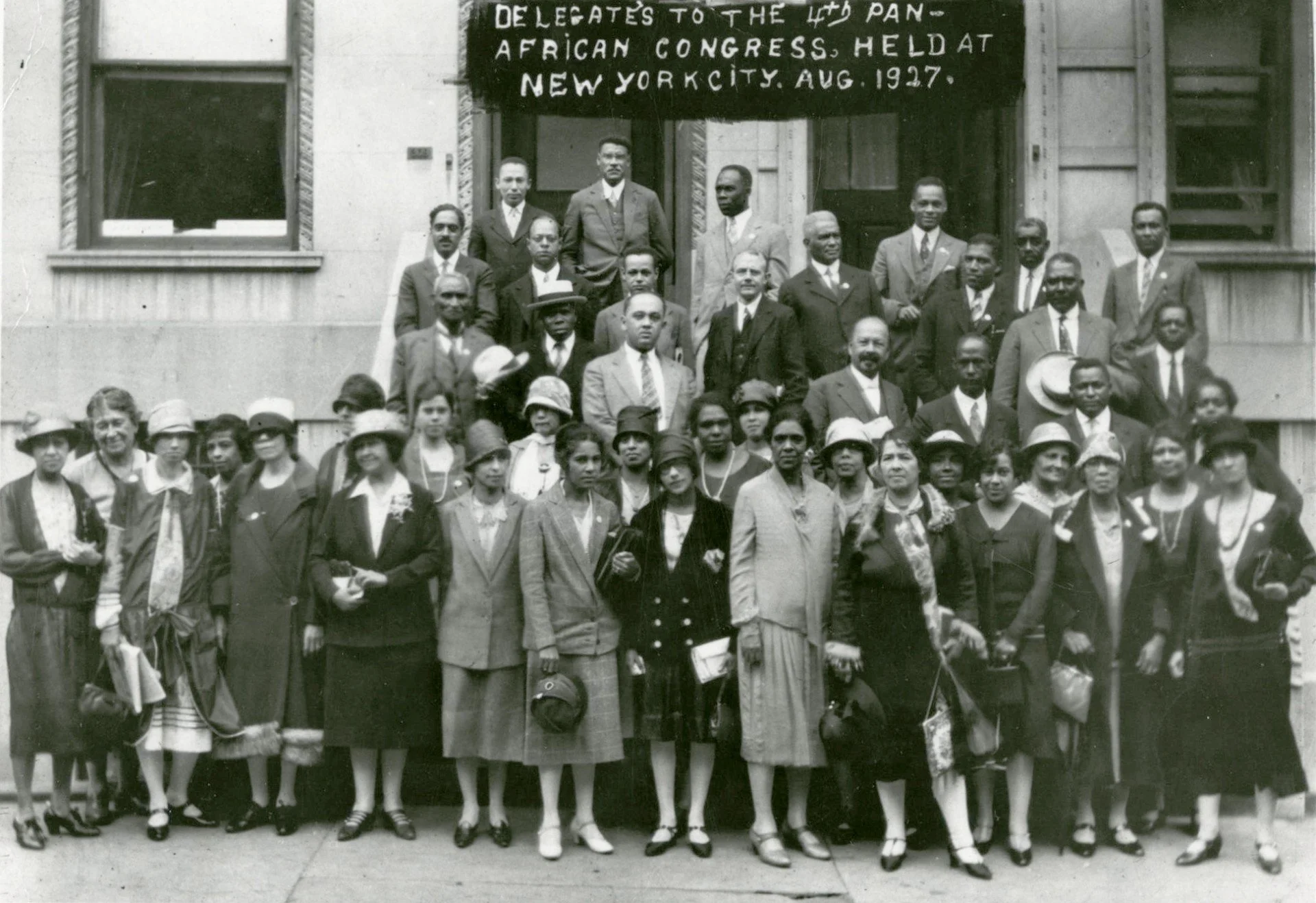 Delegates from Oregon for the Fourth Pan African Congress in New York, 1927.