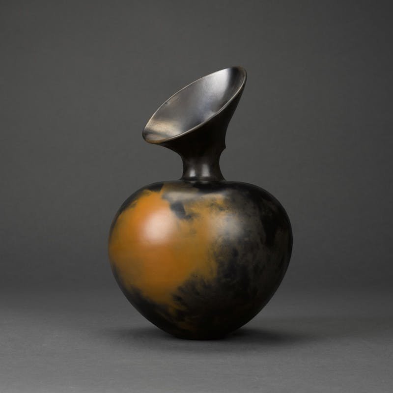 Untitled, 1986, signed and dated (on the underside), burnished terracotta, height 32cm. Photo © Sotheby's