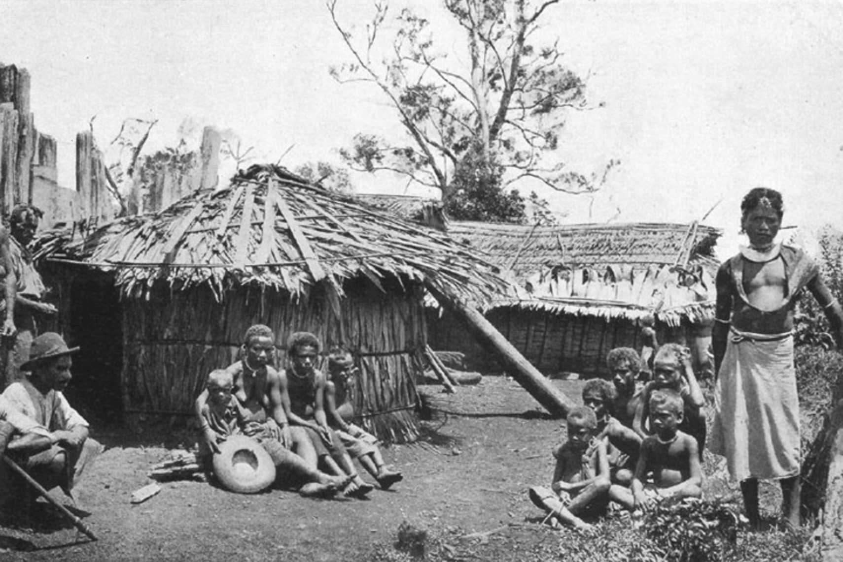 Malaita Islanders in 1906. Photo sourced from realhistoryww.com.