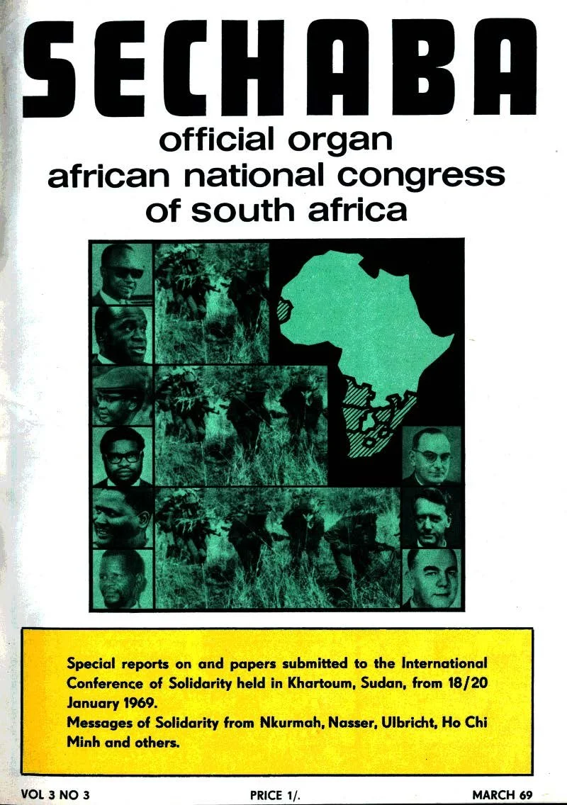 Sechaba: Official Organ of the African National Congress of South Africa, Vol.3 No.3 — March.1969