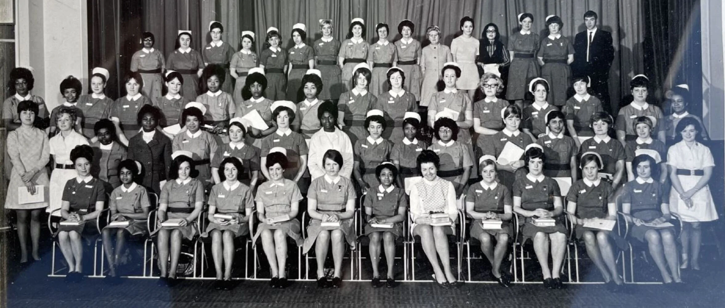 Windrush Nursing Team, Community Photograph, Windrush Exhibtions, Telford &Wrekin Libraries.