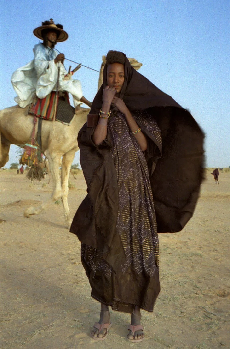 A Wodaabe woman Photographed 1997 in Niger.