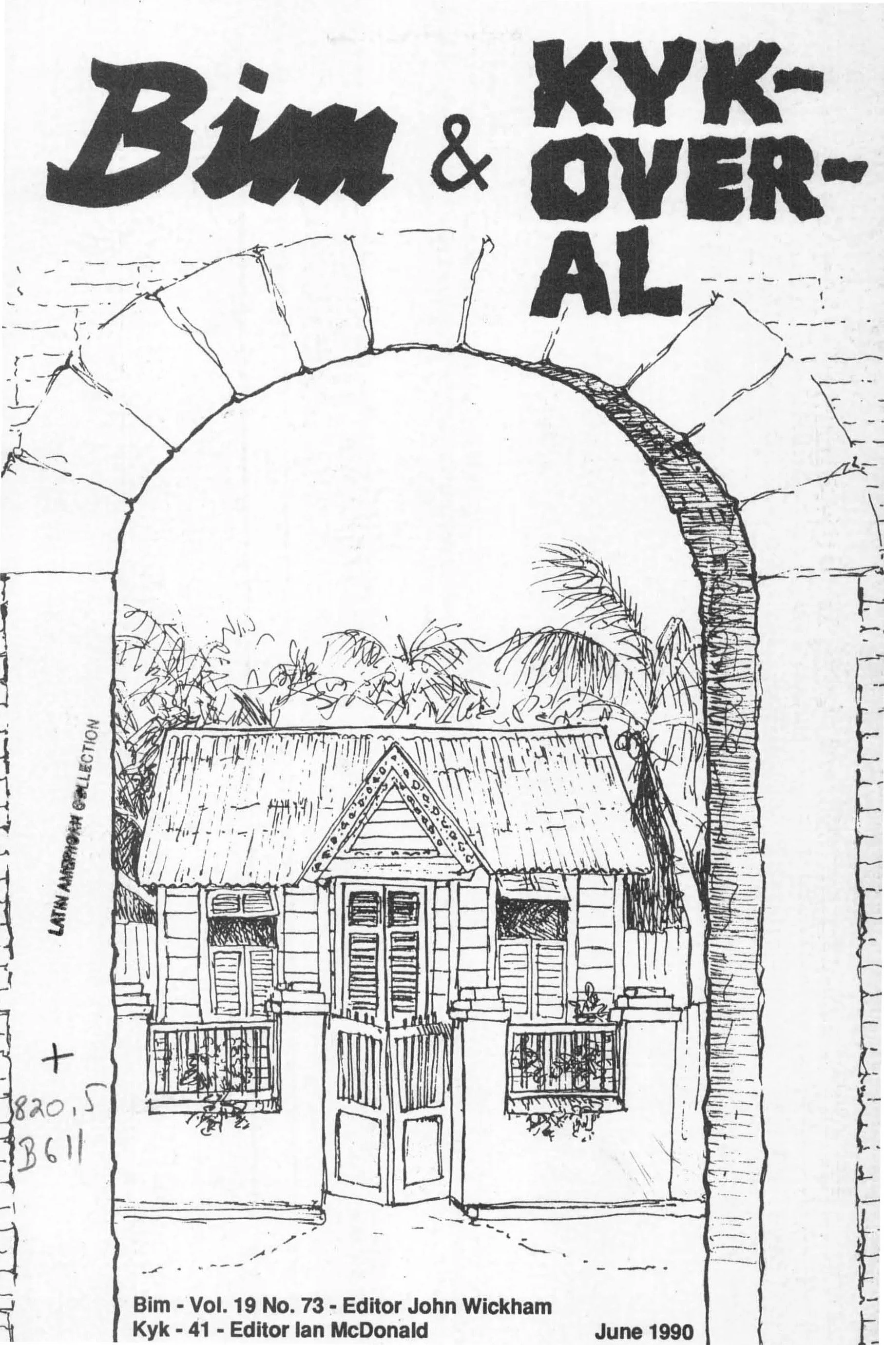 Kyk-over-Al Vol.19 Issue.73 (1990, June). Magazine cover. Lafayette College Scalar.
