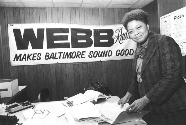 Dorothy Brunson was the first Black woman to own and operate a radio station. She purchased Baltimore station WEBB in 1979 as part of Brunson Communications. 