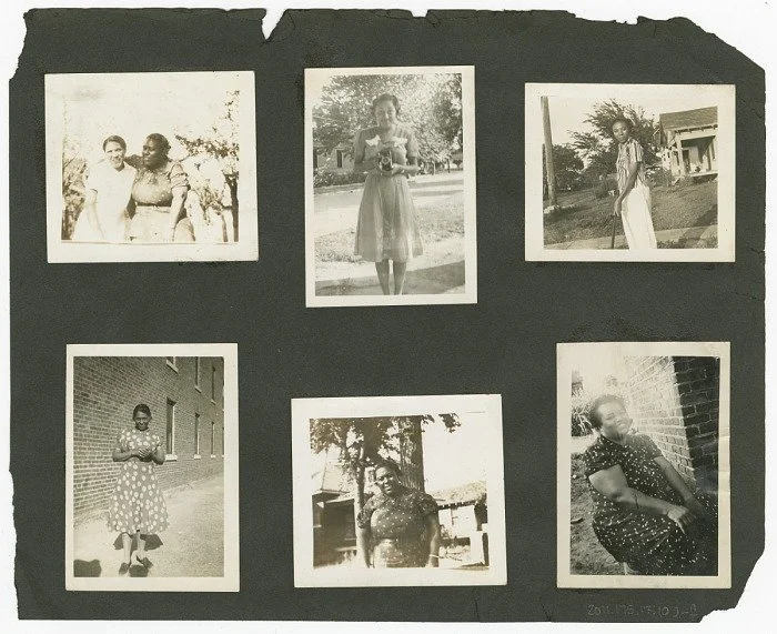 Page of a photograph album from Tulsa, Oklahoma, ca. 1940. (n.d.-a). Collection of the Smithsonian National Museum of African American History and Culture. 
