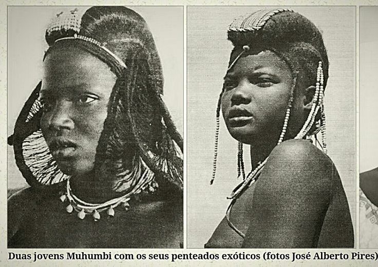 Two young Muhumbi women  (photos by José Alberto Pires).
