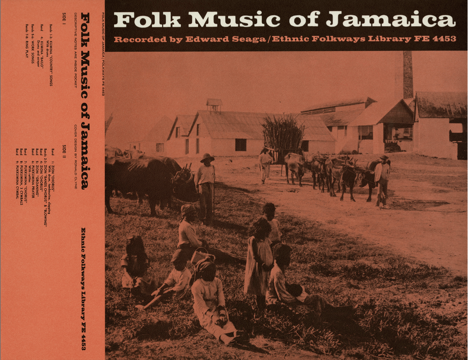 Folk Music of Jamaica by Edward Seaga (1956)