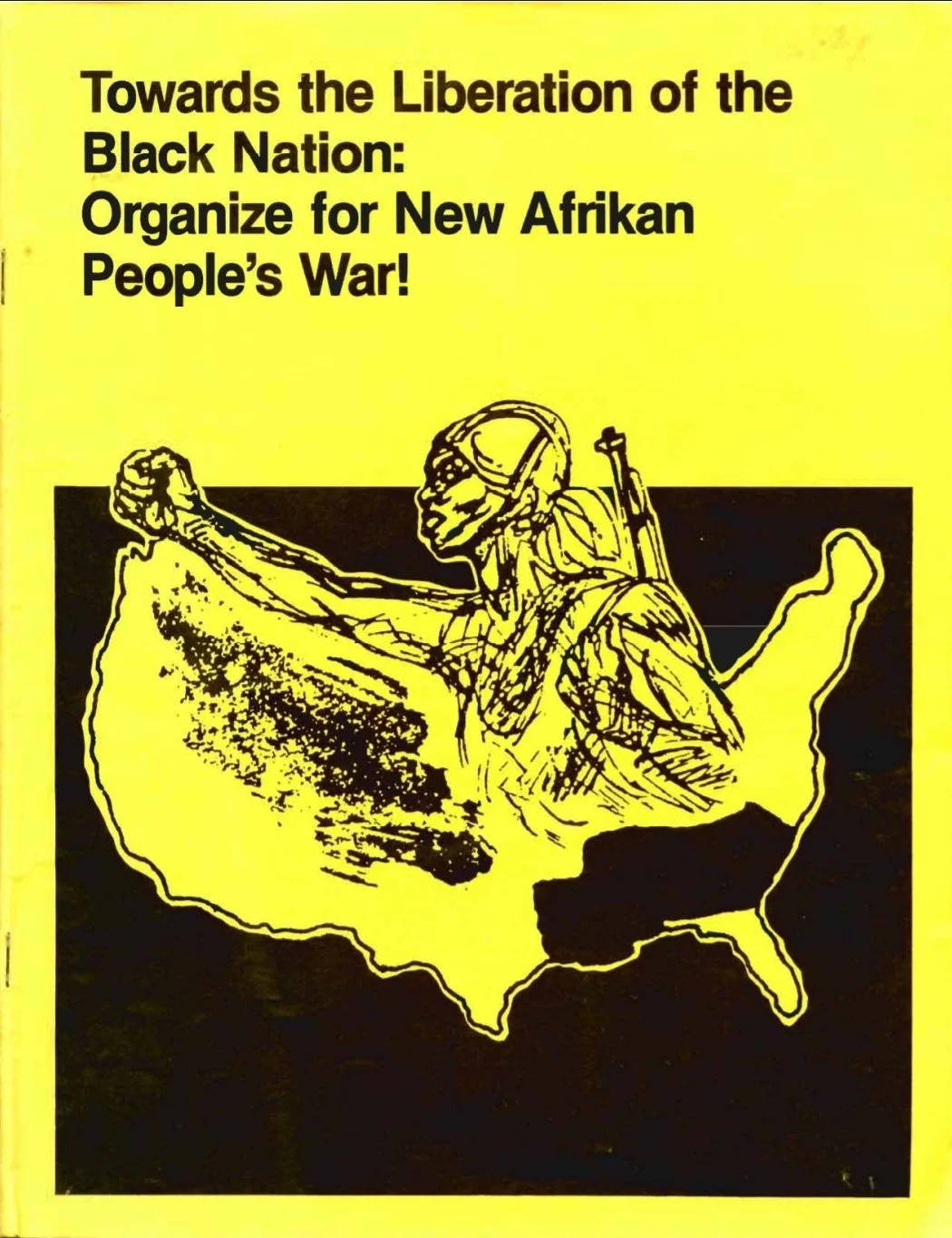 Towards the Liberation of the Black Nation Organise for New Afrikan People's War